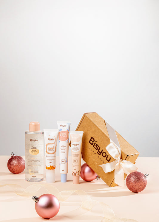 Natal Bisyou: os melhores produtos para presentear de acordo com o tipo de pele