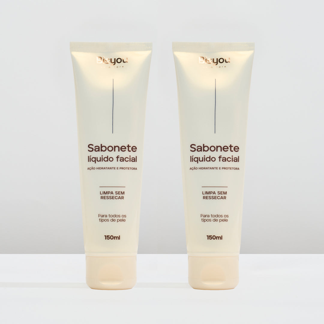 Kit 2 Sabonetes Líquidos Faciais