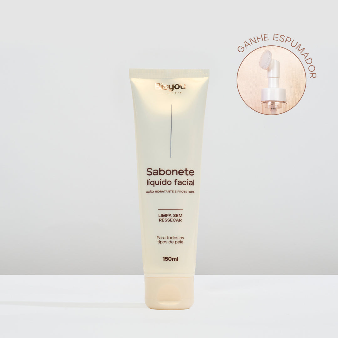 Sabonete Líquido Facial + Ganhe Frasco Pump Espumador