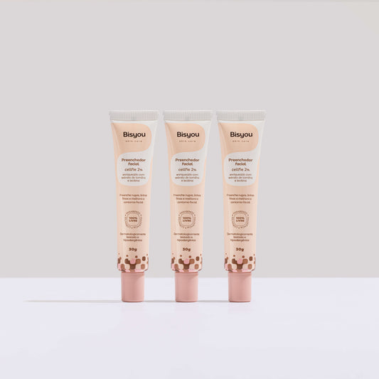 Kit 3 Preenchedores Faciais em Gel
