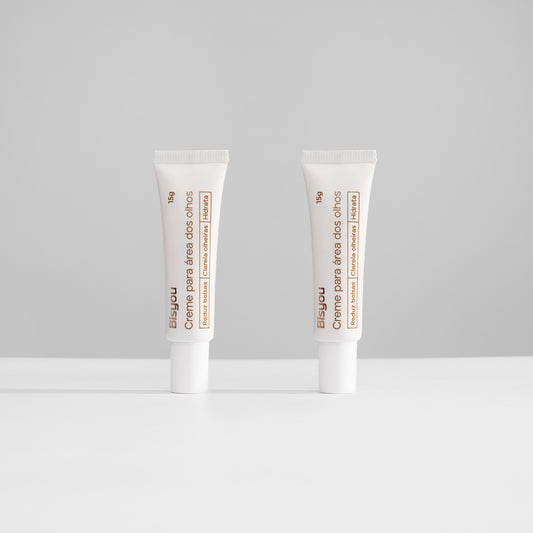 Kit 2 Cremes para Área dos Olhos Bisyou