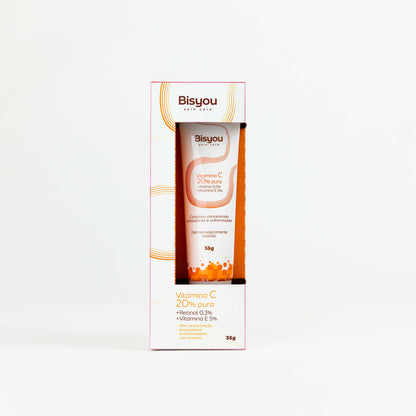 Kit Vitamina C 20% Pura + Preenchedor Facial em Gel