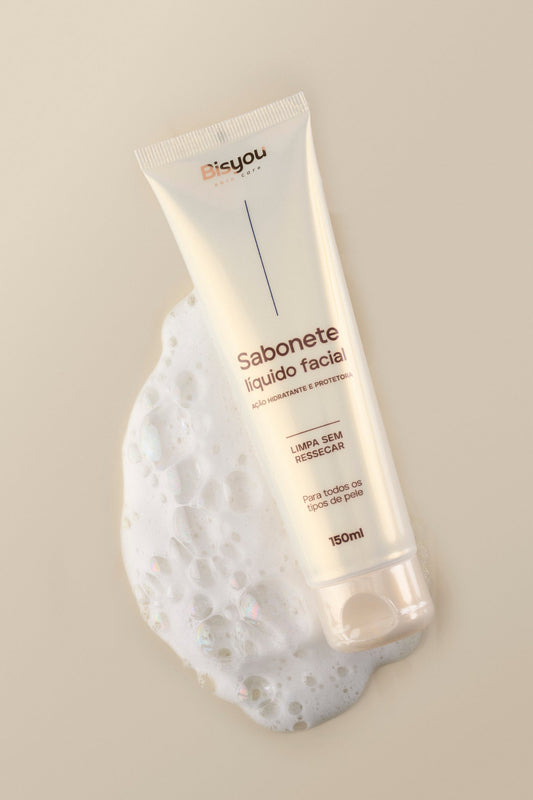 Lançamento Sabonete líquido facial Bisyou: limpeza rejuvenescedora com hidratação imediata