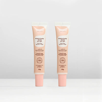 Kit 2 Preenchedores Faciais em Gel