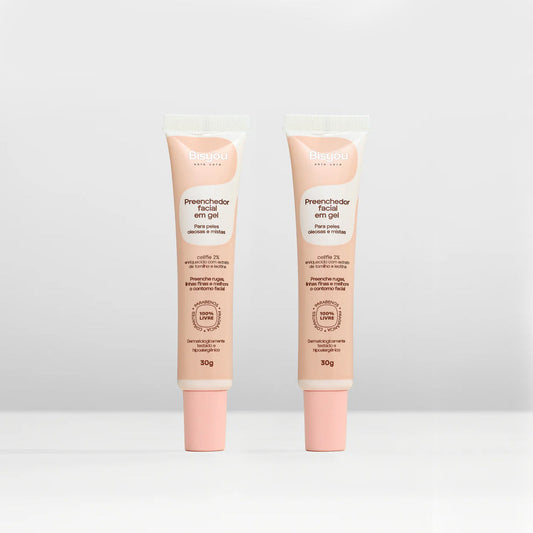 Kit 2 Preenchedores Faciais em Gel