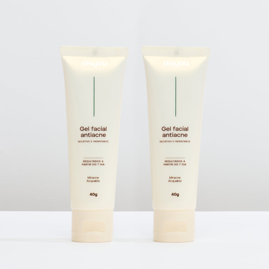 Kit 2 Géis Faciais Antiacne