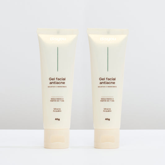 Kit 2 Géis Faciais Antiacne