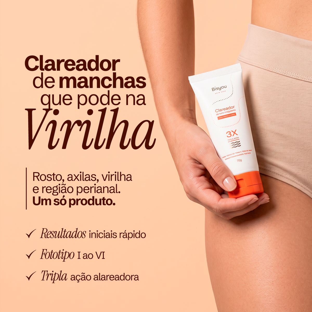 Clareador de Tons Irregulares