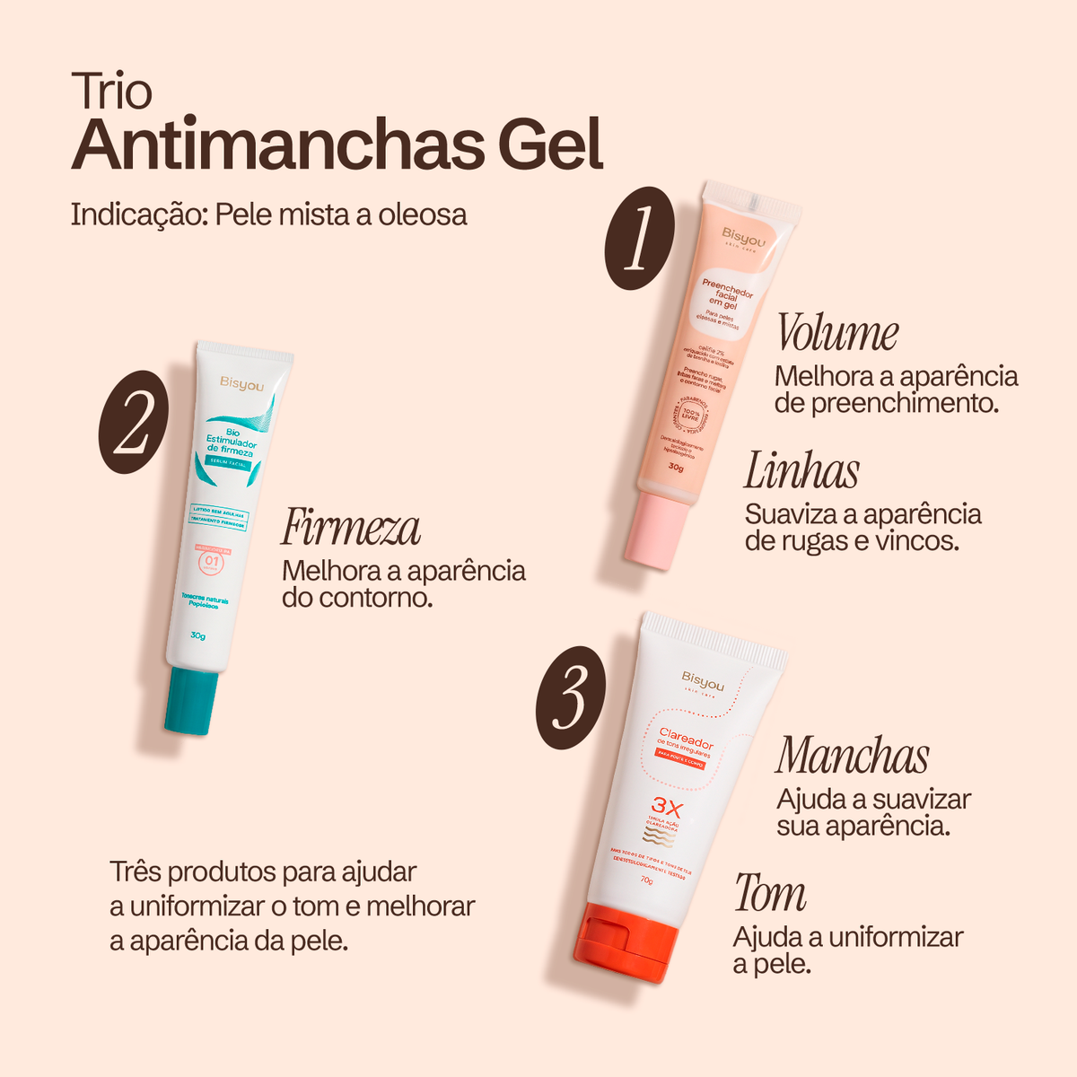 Trio Antimanchas Gel