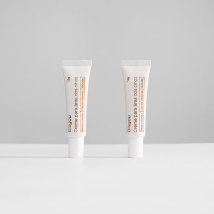 Kit 2 Cremes para Área dos Olhos Bisyou