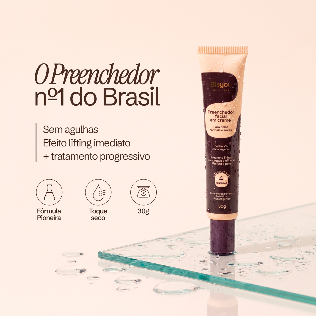 Preenchedor Facial em Creme