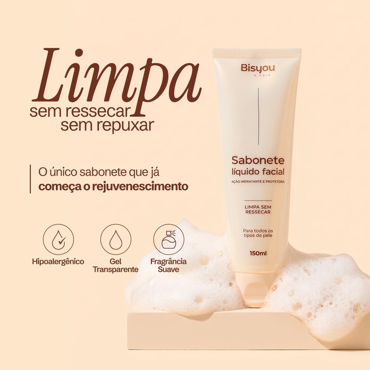 Sabonete Líquido Facial